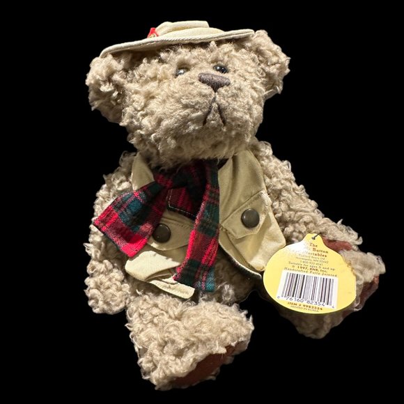 Vintage Pickford Bear Tanner Brass Button Bears Collection Plush Stuffed Animal - Picture 2 of 6